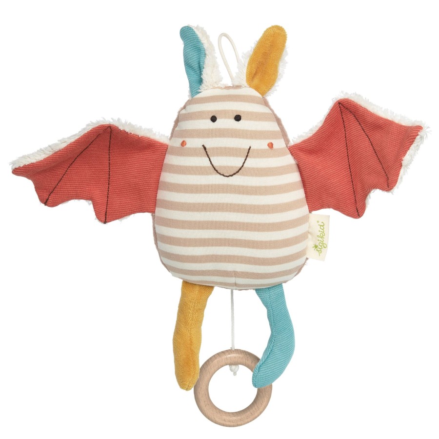 Sigikid Baby Spieluhr Fledermaus, Green Collection