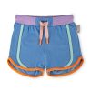 Sigikid Blaue Kinder Shorts Wild Flamingo