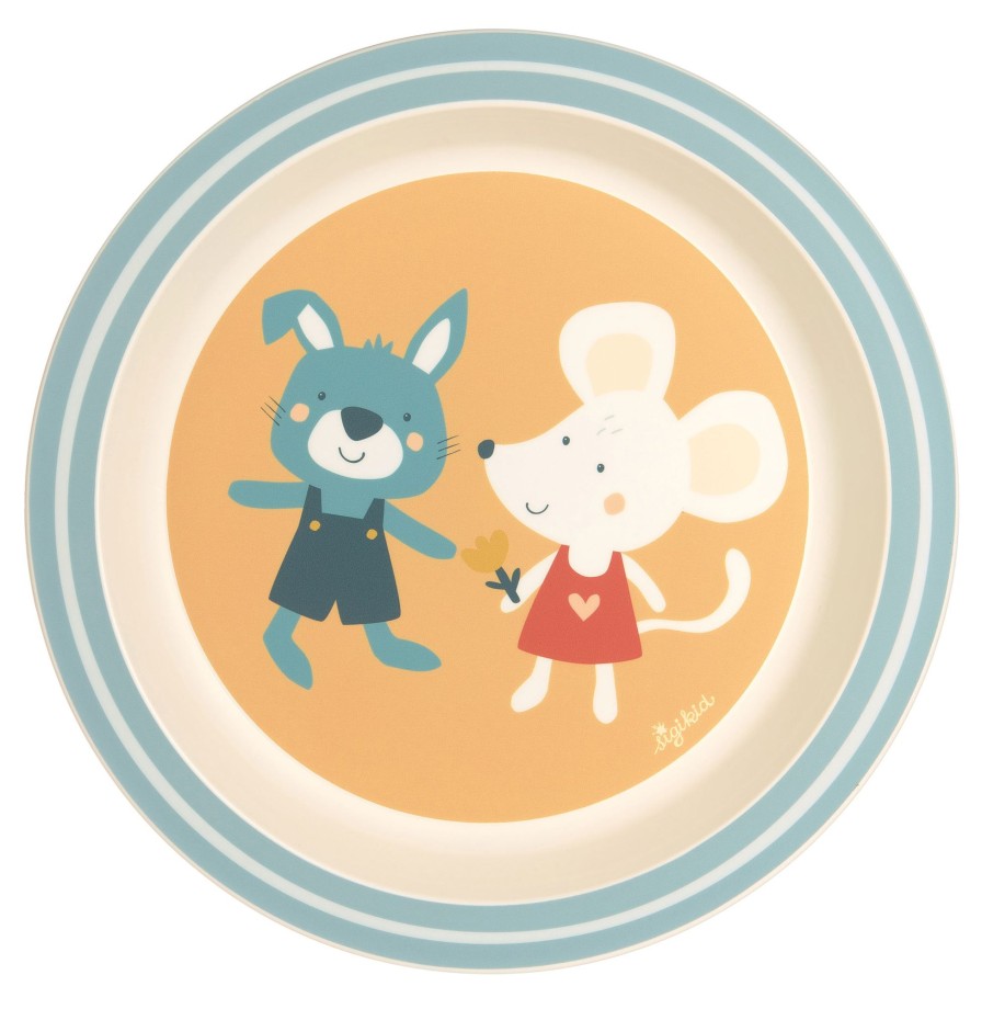 Sigikid Kinder Teller Maus 4 Freunde, Rpet