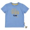Sigikid Blaues Kinder T-Shirt Mit Stickmotiv Traktor