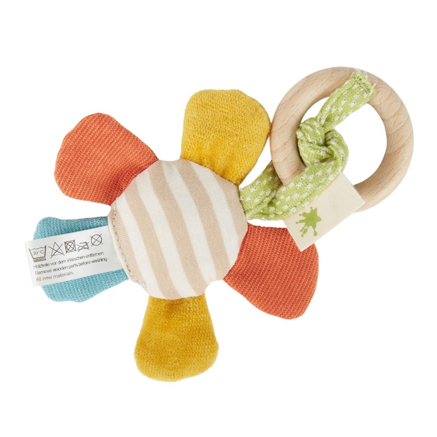 Sigikid Baby Aktiv-Greifling Blume, Green Collection