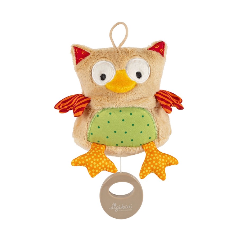 Sigikid Spieluhr Eule Red Stars Collection