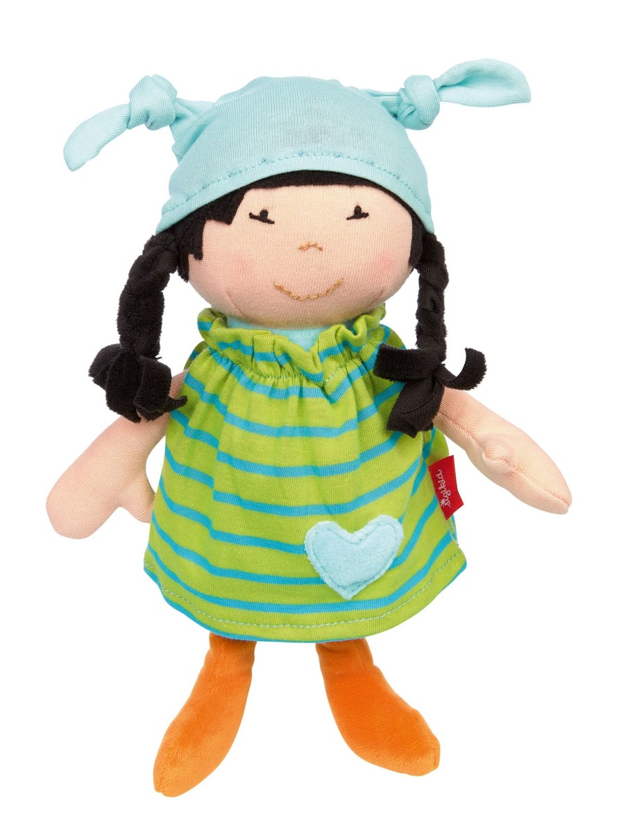 Sigikid Stoffpuppe Brenda Bilipup, Grun Gestreift