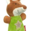 Sigikid Baby Rassel Fuchs Red Stars