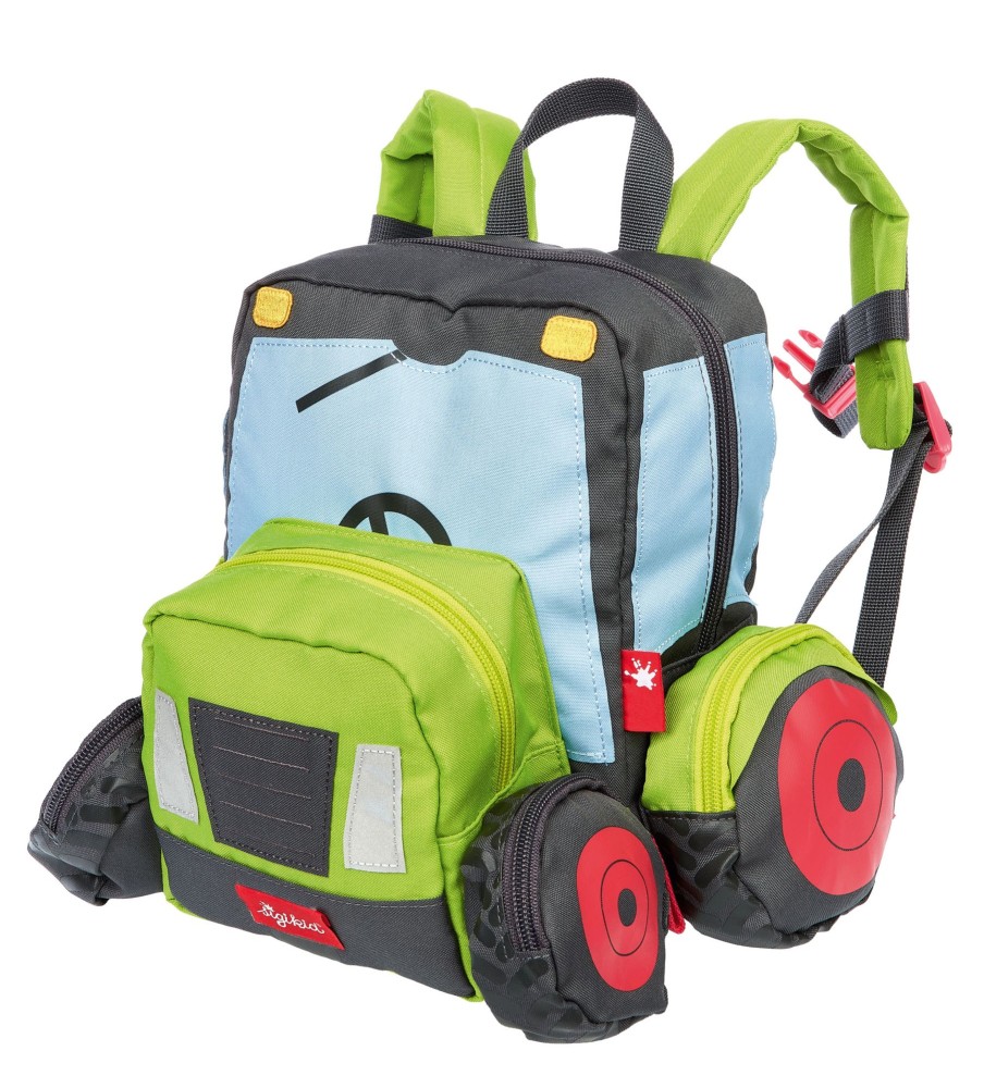 Sigikid Kinder Rucksack Traktor