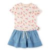 Sigikid Kinder Sommer Kleid Mit Beeren Print