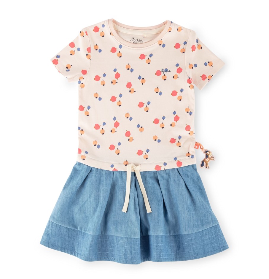 Sigikid Kinder Sommer Kleid Mit Beeren Print