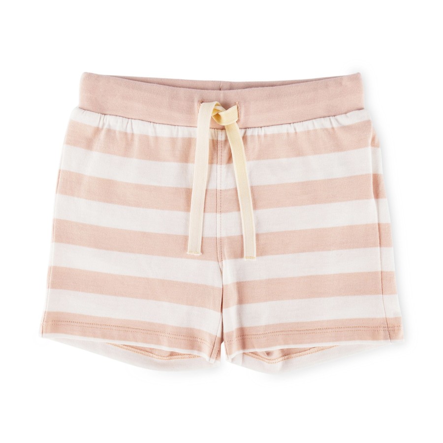 Sigikid Kinder Shorts, Rosa-Weis Gestreift