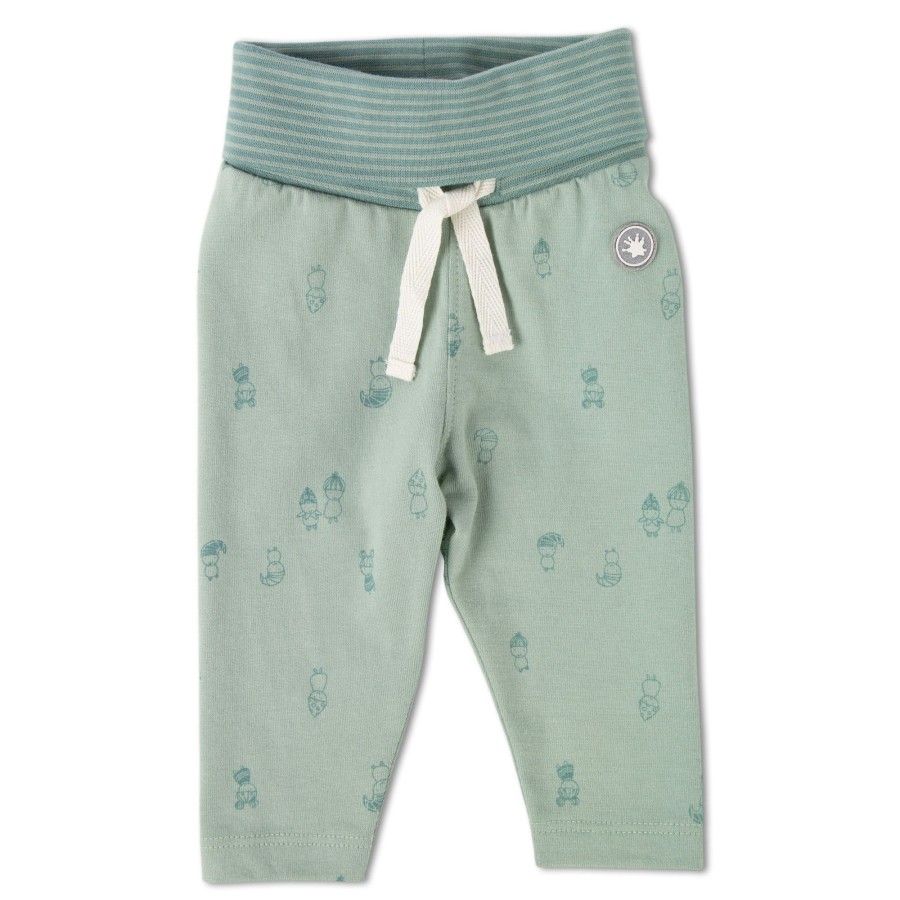 Sigikid Baby Hose, Grun Bedruckt