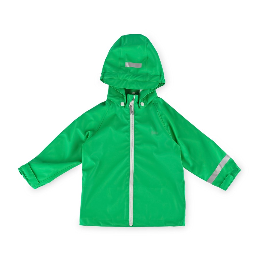 Sigikid Kinder Regenjacke, Hellgrun
