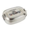 Sigikid Personalisierte Brotzeitdose Hund, Edelstahl, Green Coll
