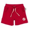 Sigikid Rote Madchen Shorts Mit Herzchen Patch