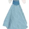 Sigikid Baby Strick-Schnuffeltuch Hase Blau