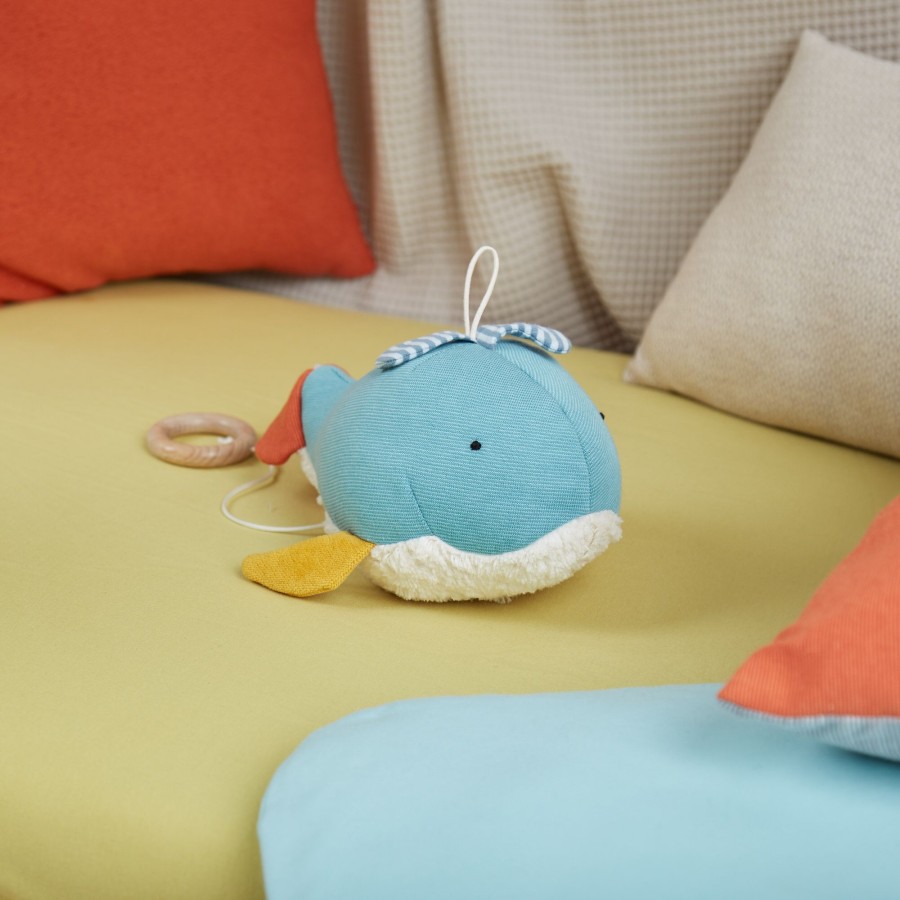 Sigikid Baby Spieluhr Wal, Green Collection