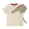 Sigikid Baby T-Shirt Mit Krokodil Motiv