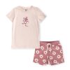 Sigikid Kinder Shorty Pyjama Maus, Rosa