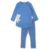 Sigikid Kinder Schlafanzug Bar, Blau