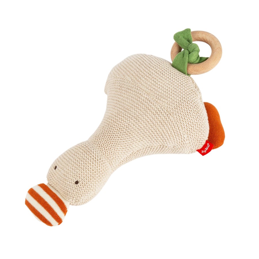 Sigikid Baby Strick-Greifling Gans