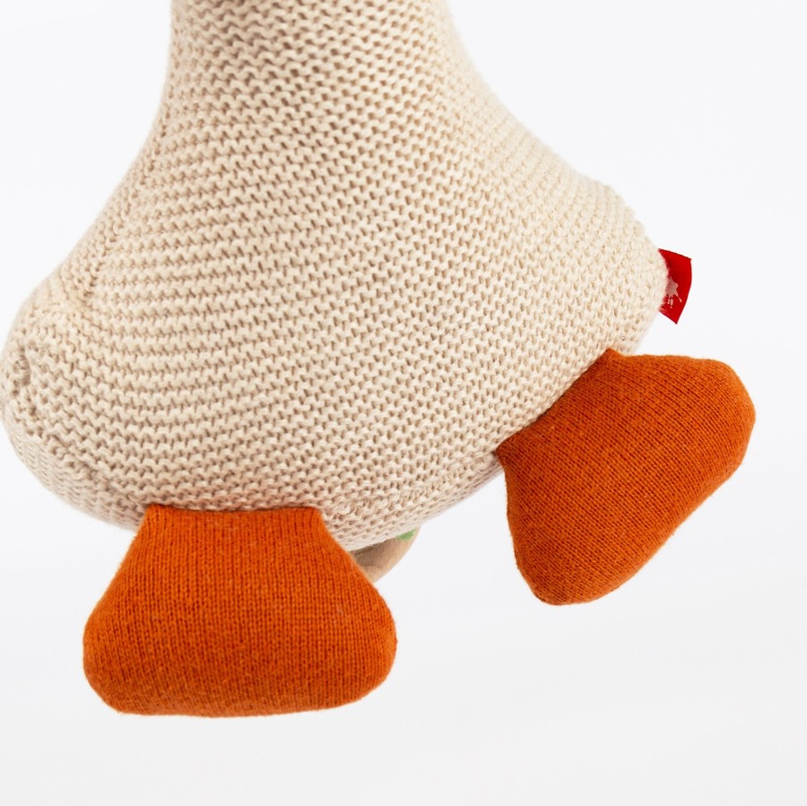 Sigikid Baby Strick-Greifling Gans