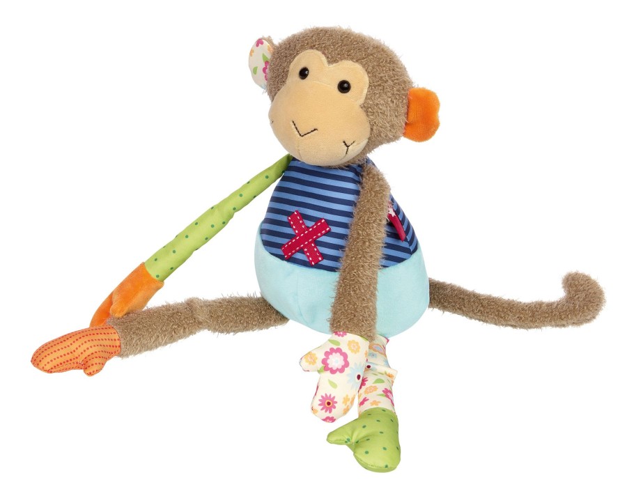 Sigikid Kuscheltier Affe, Patchwork Sweety
