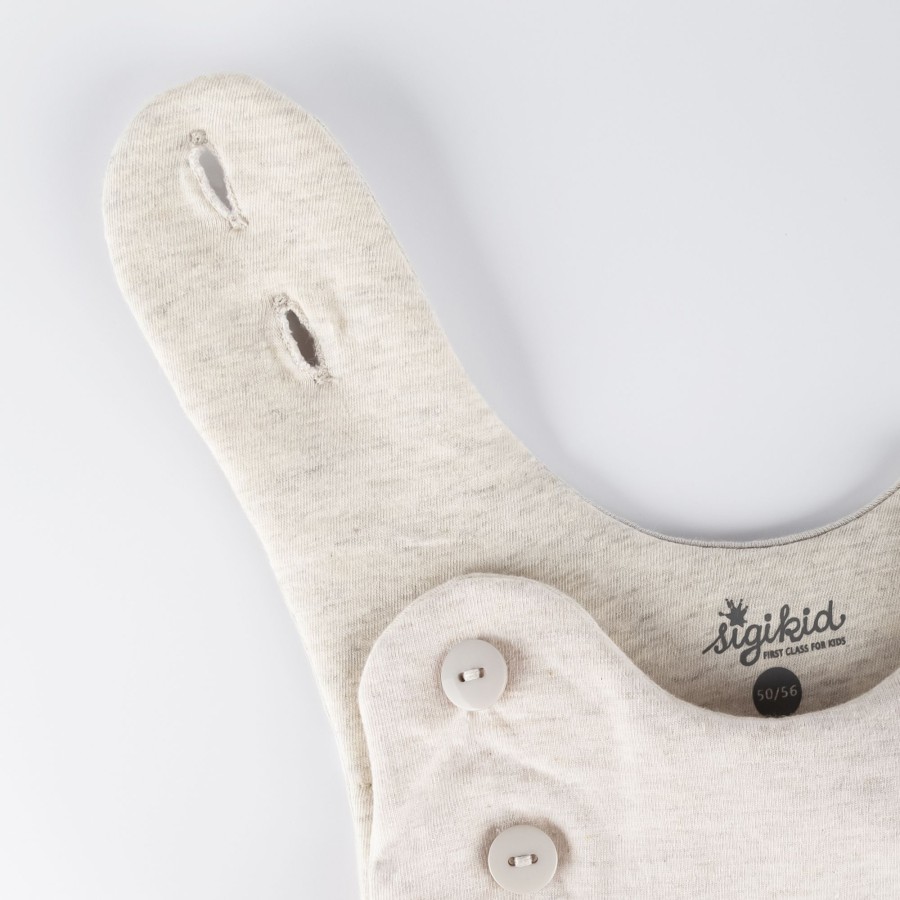 Sigikid Baby Schlafsack Kronchen Bar, Naturweis