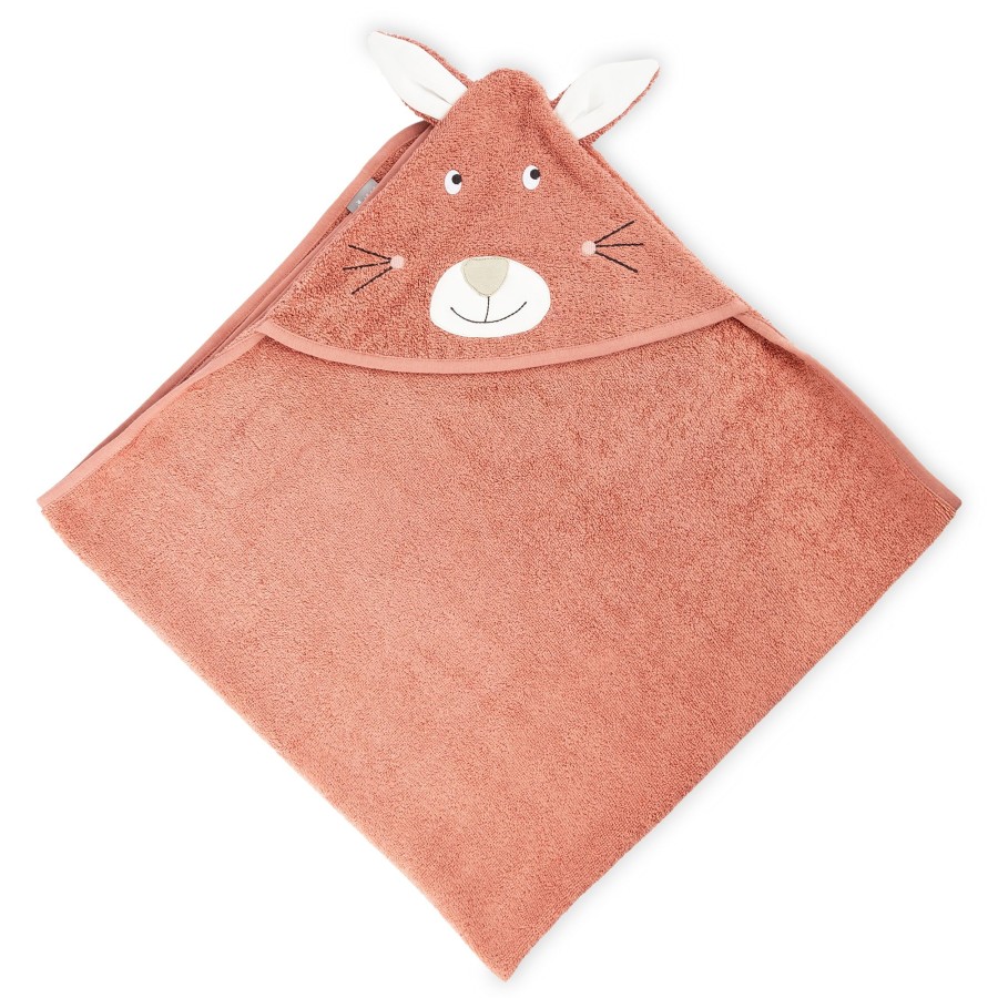 Sigikid Baby Kapuzen-Badetuch Hase