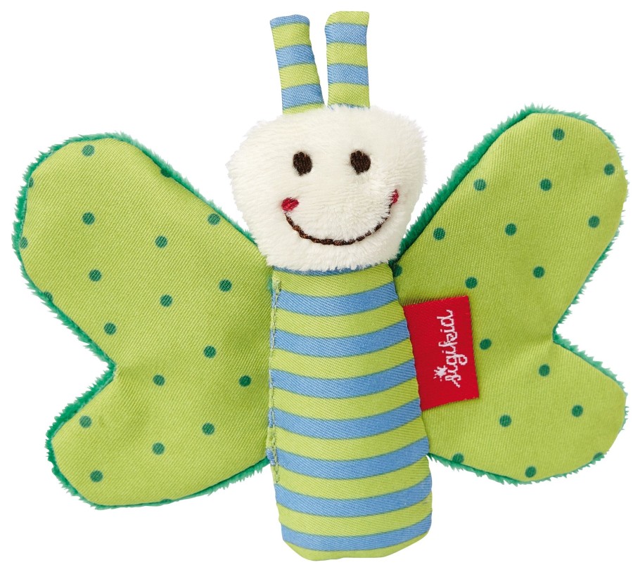 Sigikid Schmetterling Grun, Red Stars