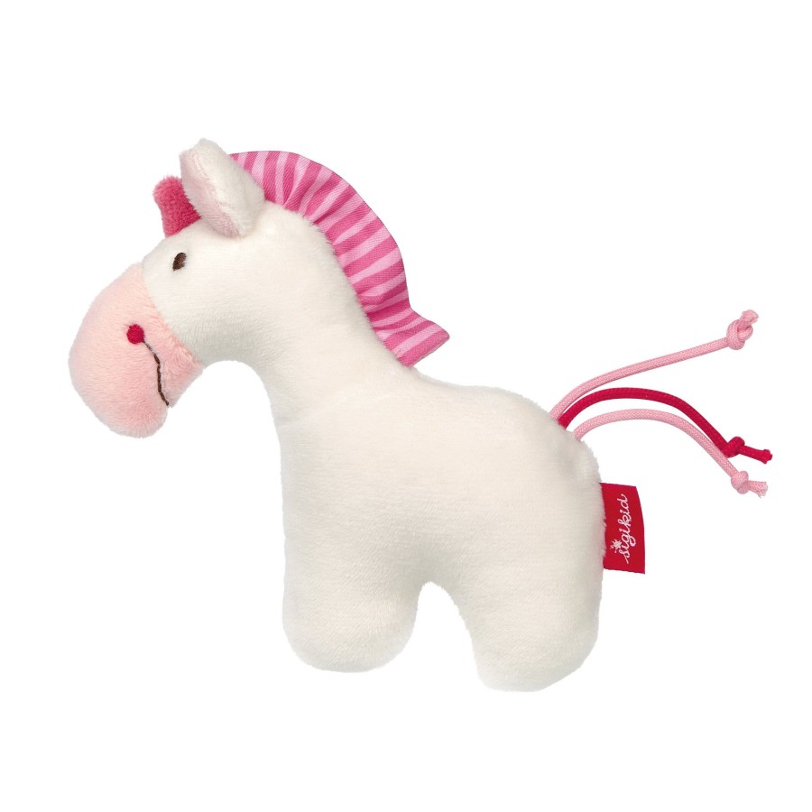 Sigikid Rassel Einhorn Red Stars