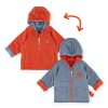 Sigikid Baby Wendejacke Wild Adventure, Orangerot Und Blau