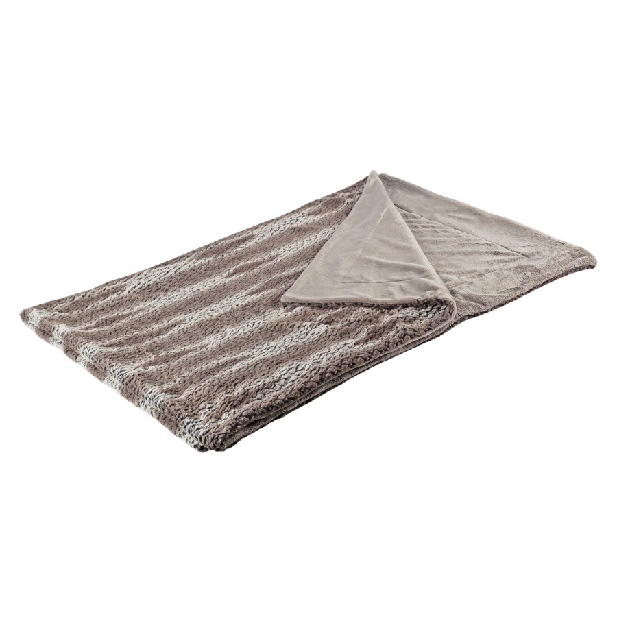 Sigikid Beasts Kuscheldecke Plusch, Grau