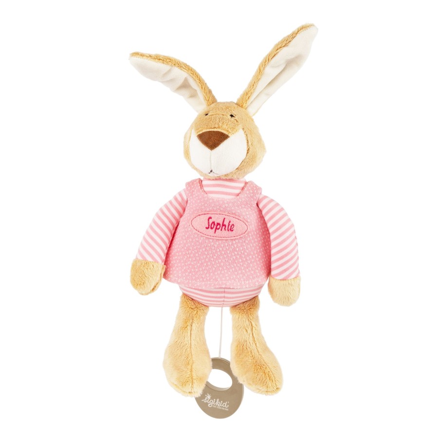 Sigikid Namensspieluhr Hase Rosa