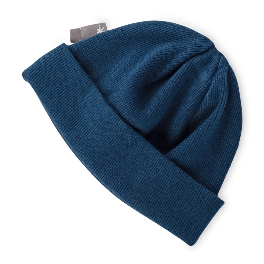 Sigikid Blaue Babymutze Mit Umschlag