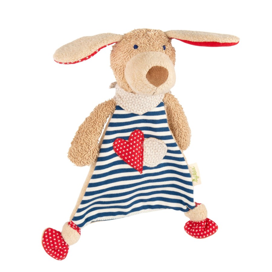 Sigikid Schnuffeltuch Hund Green Organic Collection