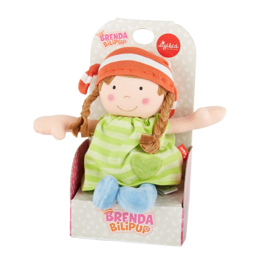 Sigikid Stoffpuppe Brenda Bilipup, Grun