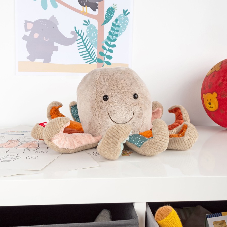 Sigikid Kuscheltier Octopus, Patchwork Sweety