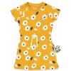 Sigikid Gelbes Kinderkleid Mit Blumchen Bedruckt
