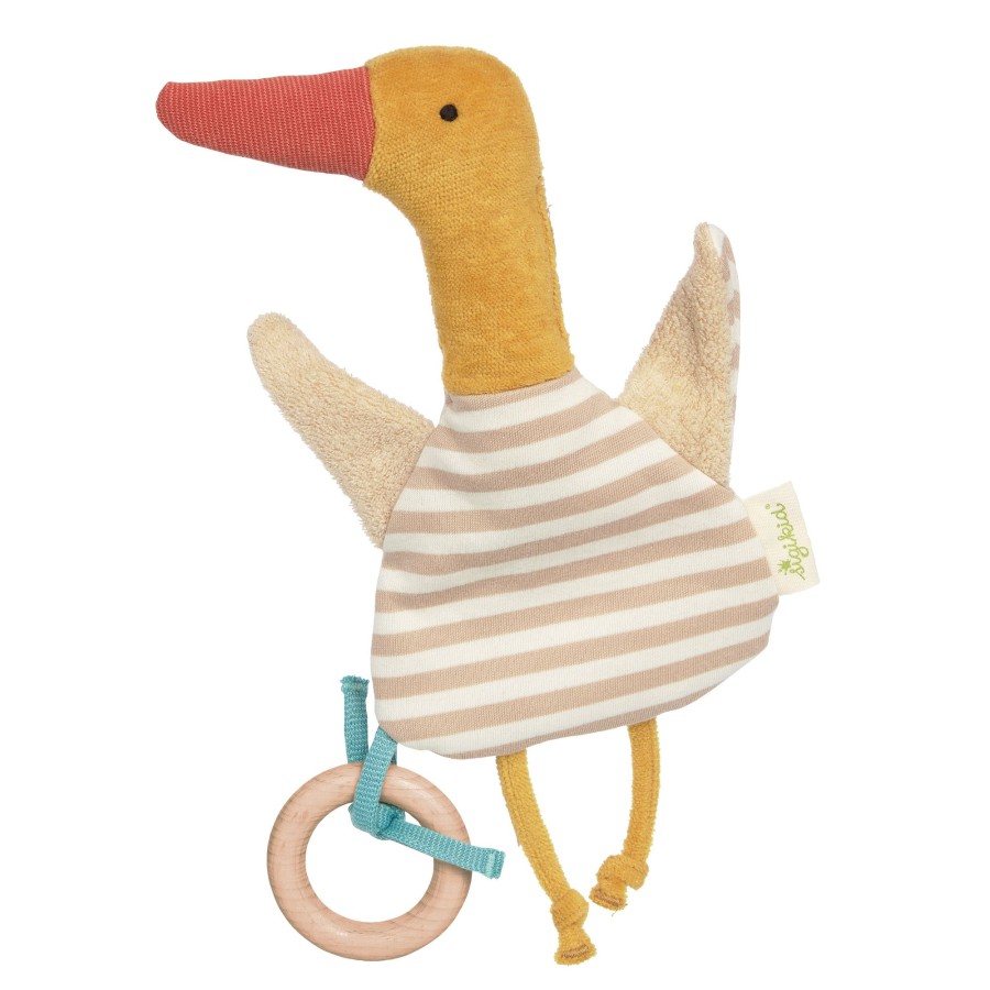 Sigikid Baby Knistertuch Ente, Green Collection