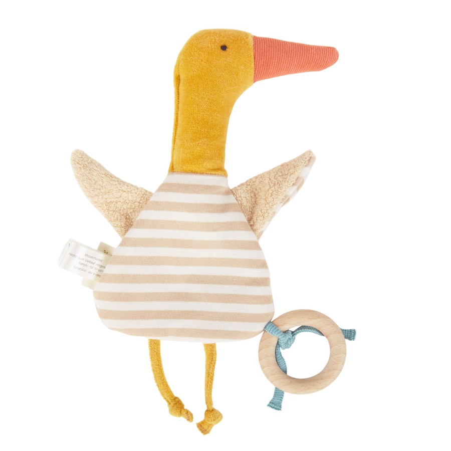Sigikid Baby Knistertuch Ente, Green Collection