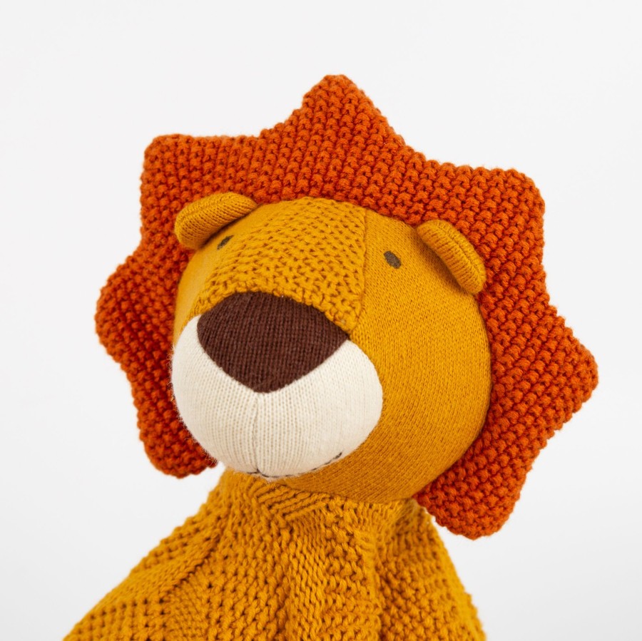 Sigikid Baby Strick-Schnuffeltuch Lowe