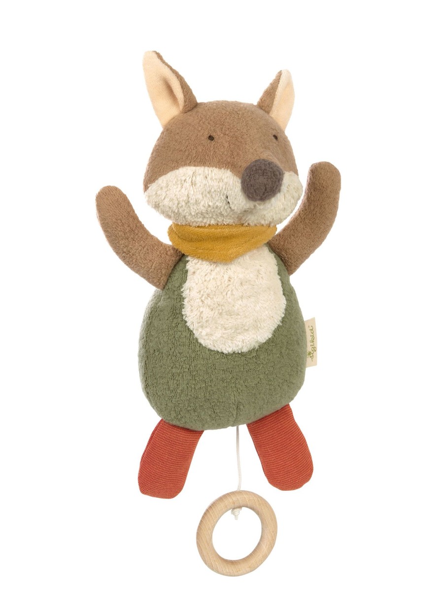 Sigikid Baby Spieluhr Fuchs, Green Bio Kollektion
