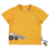 Sigikid Gelbes Baby T-Shirt Traktor