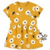 Sigikid Baby Kleid Gelb Mit Weisen Blumchen