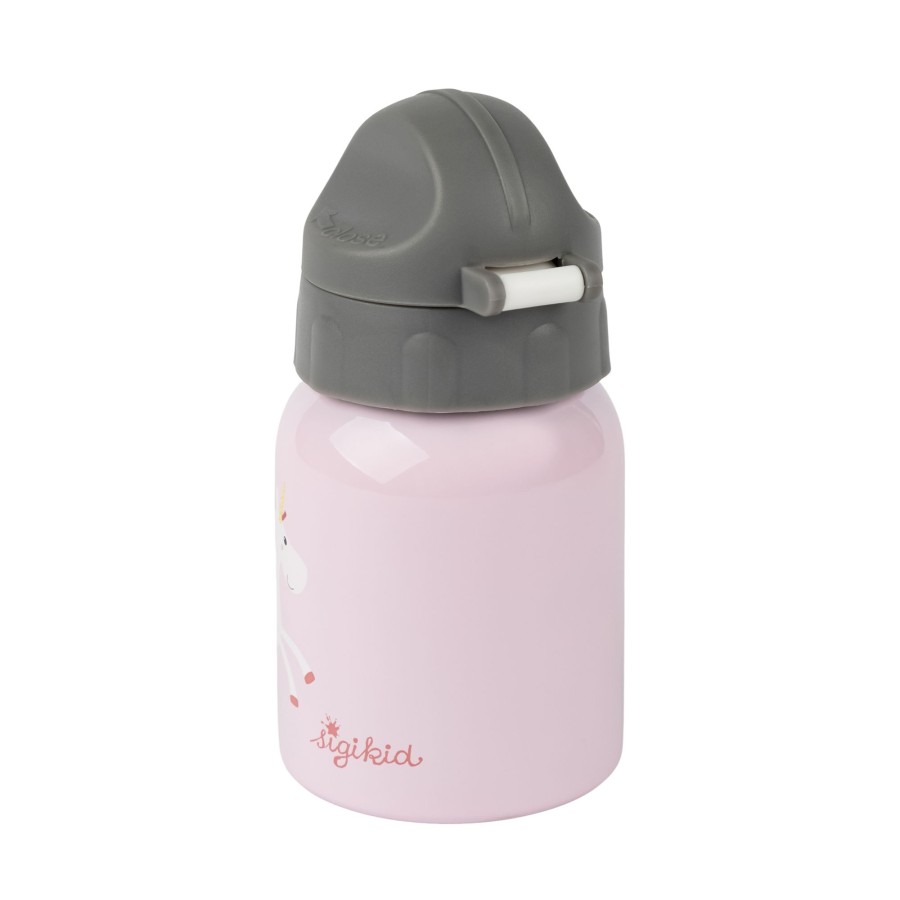 Sigikid Edelstahl Kinder Trinkflasche Einhorn, 250Ml