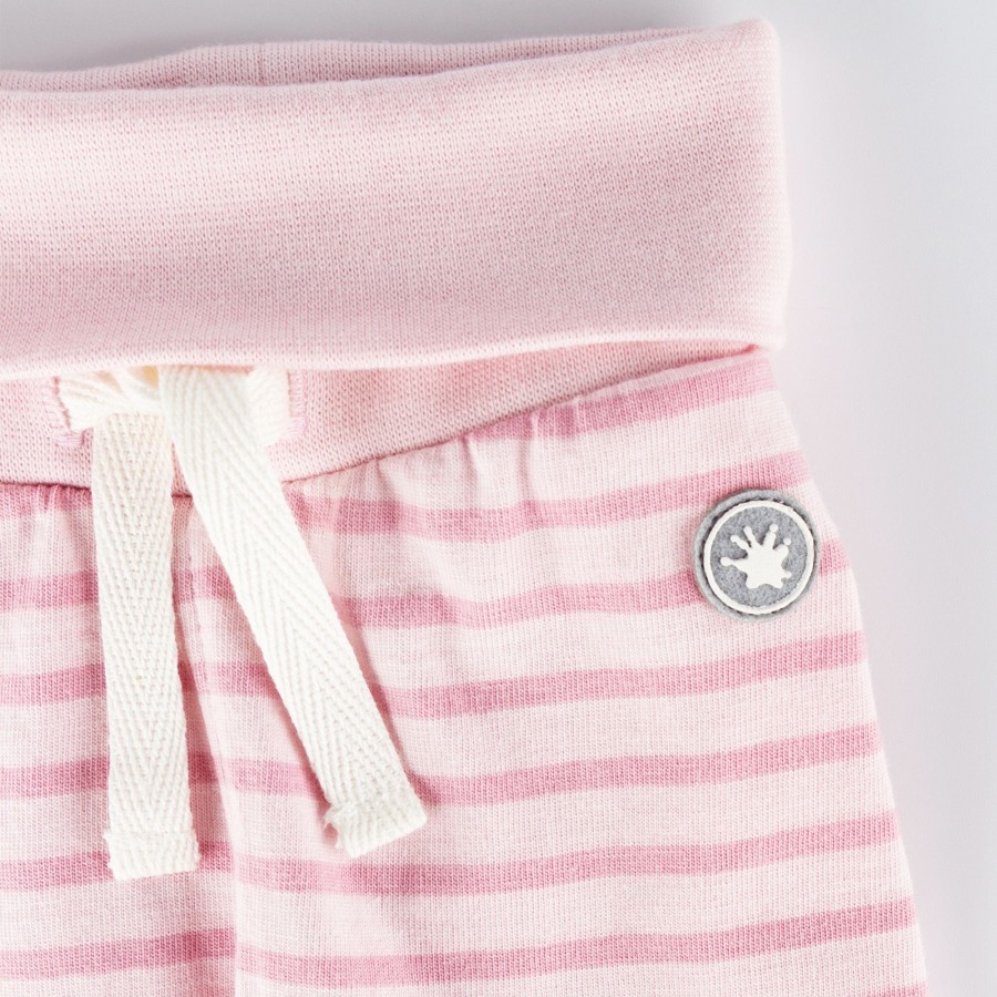Sigikid Baby Hose Gestreift, Rosa