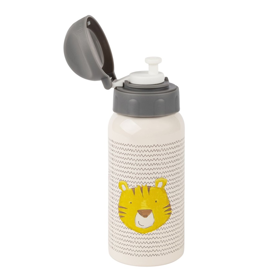 Sigikid Edelstahl Kinder Trinkflasche 3 Freunde, 400Ml
