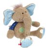 Sigikid Kuscheltier Elefant Blau, Patchwork Sweety