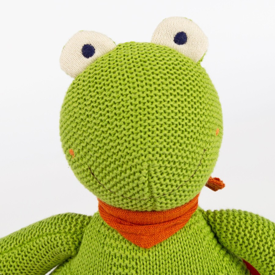 Sigikid Baby Strick-Spieluhr Frosch