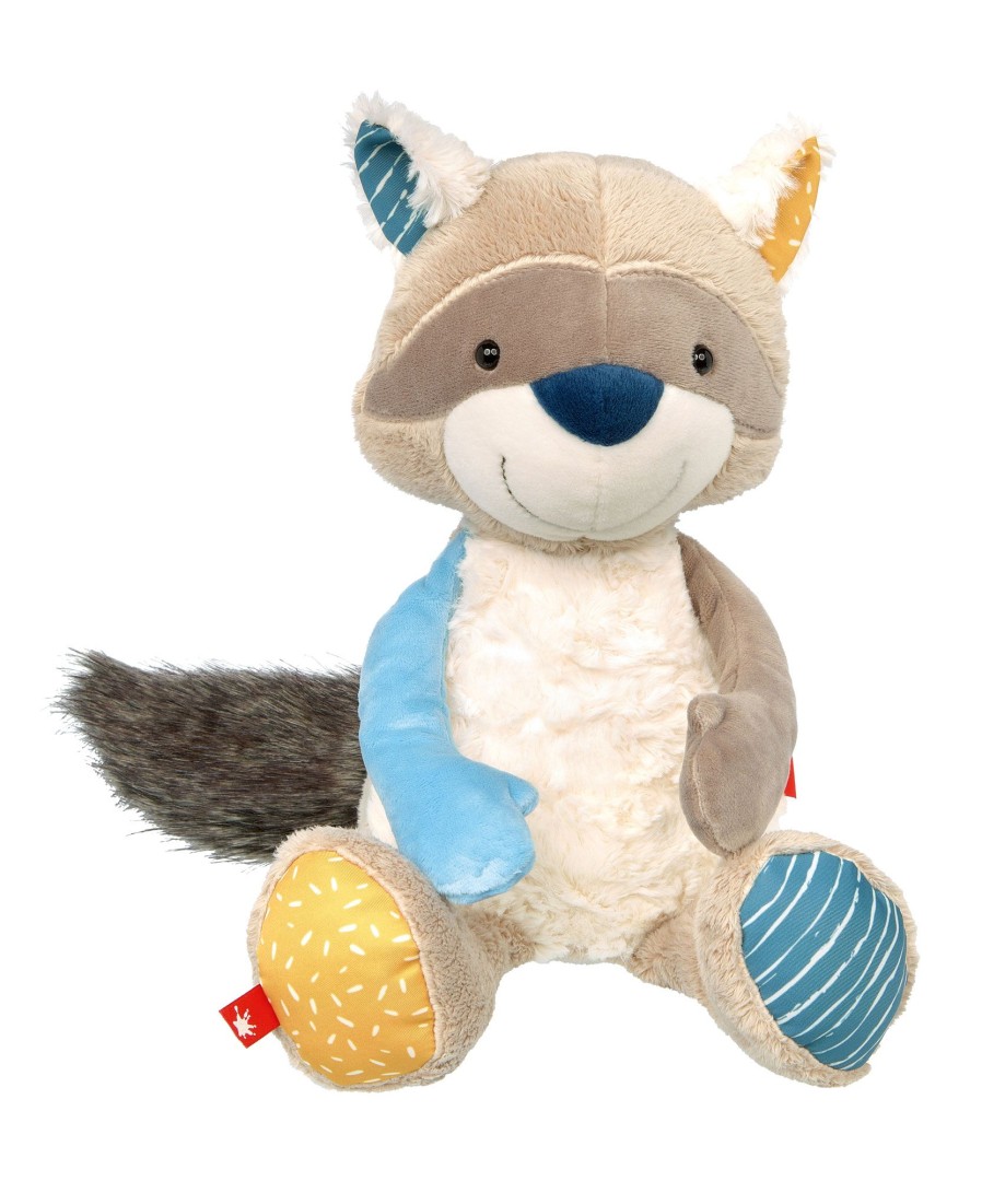 Sigikid Kuscheltier Waschbar Patchwork Sweety
