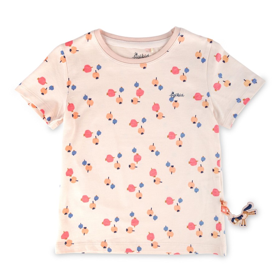 Sigikid Kinder T-Shirt Mit Beeren Print