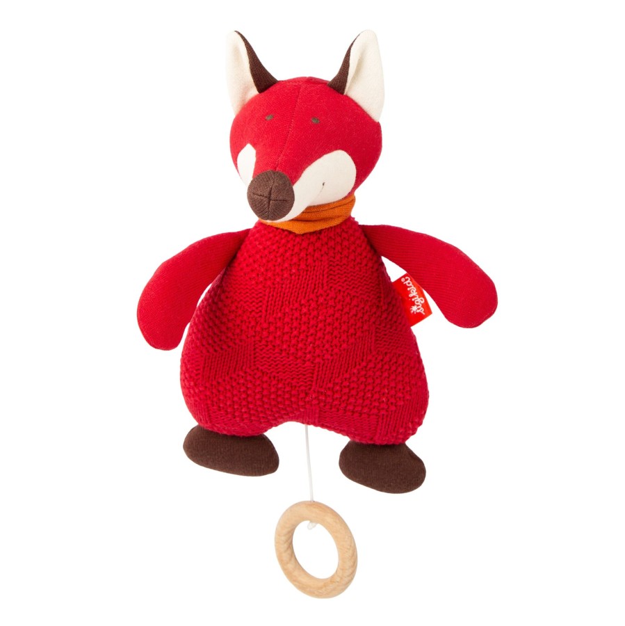 Sigikid Baby Strick-Spieluhr Fuchs